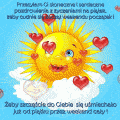 Słoneczne i serdeczne pozdrowienia na piątek...