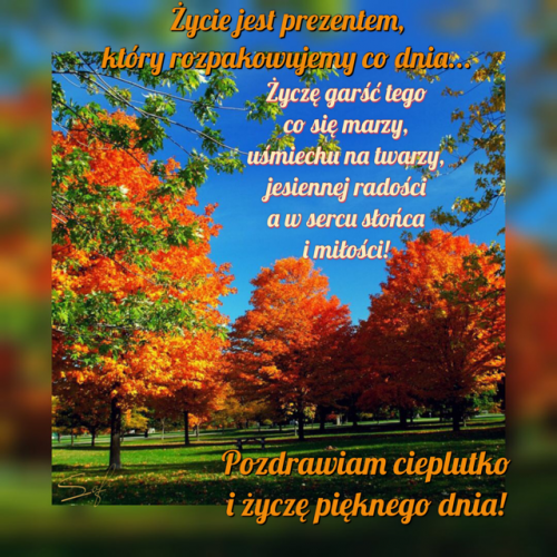 Kartka 🍁Pi�knego Dnia🍂