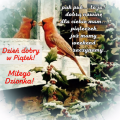 ❄ Dzie� dobry w Pi�tek!