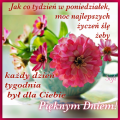 Niech to będzie piękny tydzień dla Ciebie!