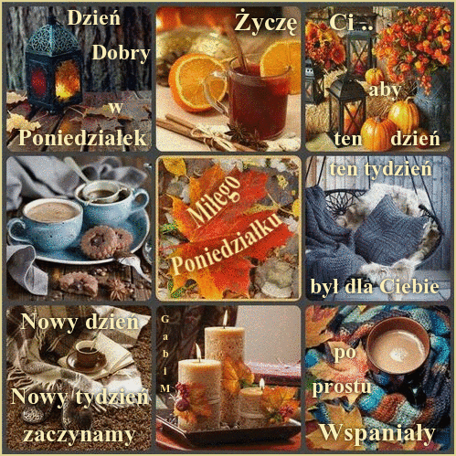 Kartka Dzie� Dobry w Poniedzia�ek ..