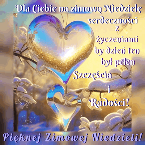 Kartka ❄ Niedzielne Serdeczno�ci