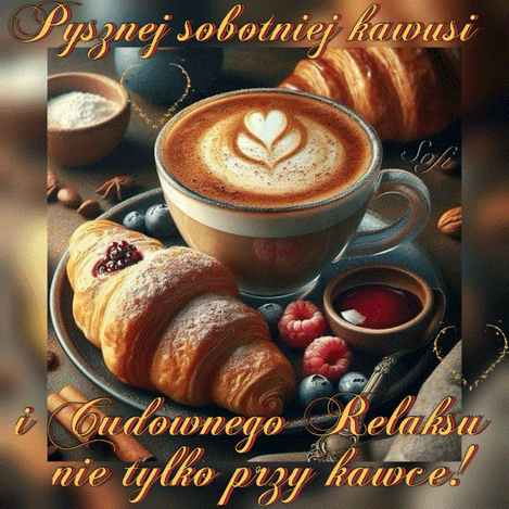 Kartka  ☕Dzie� dobry w Sobot�🤎