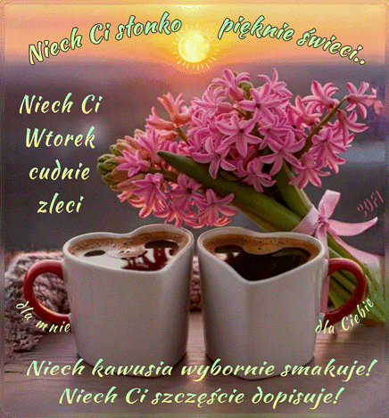Kartka Czas na Wtorkow� wirtualn� kawusi�☕