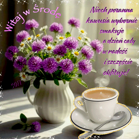 Kartka  ☘Iskierki szcz�cia dla Ciebie na �rod�!