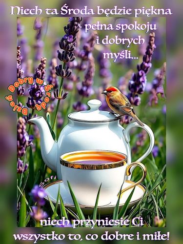 Kartka     ☕Dzie� dobry w �rod� 💜