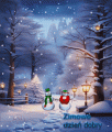 Zimowe dzie� dobry