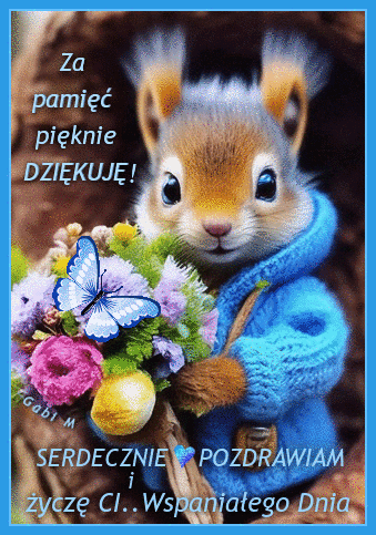 Kartka Za Pami��🌸Pi�knie Dzi�kuj� ! ...