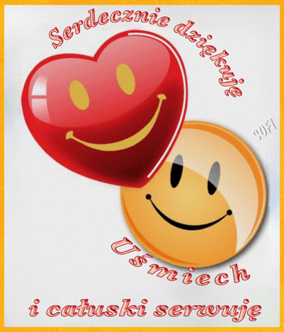 Kartka 😘 Serdecznie Dzi�kuj�💋