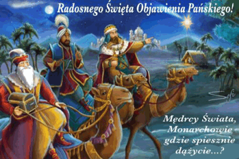 Kartka ✨Radosnego �wi�ta Trzech Kr�li!