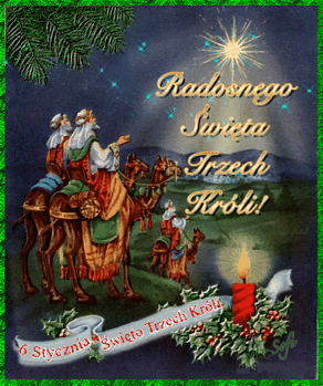 Kartka 🌟Radosnego �wi�ta Trzech Kr�li!