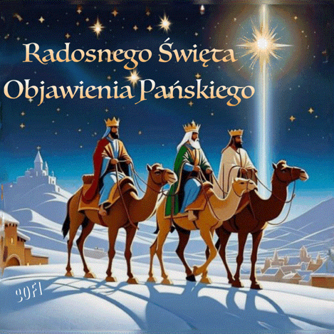 Kartka Radosnego �wi�ta Objawienia Pa�skiego