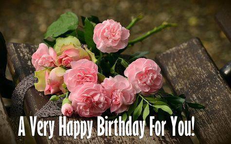 Kartka A very happy birthday for you!