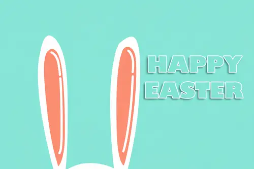 Kartka Easter Friendly Wishes