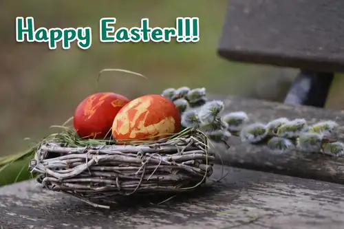 Kartka Easter Happiness Greeting