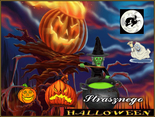 Kartka Strasznego Halloween