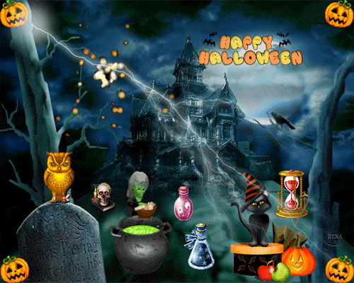 Kartka Happy Halloween..