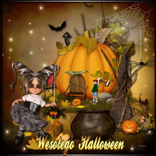 Kartka Weso�ego Halloween